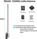 Glass Fiber LoRa Antenna 860-960mhz 12 dbi N Female B9797