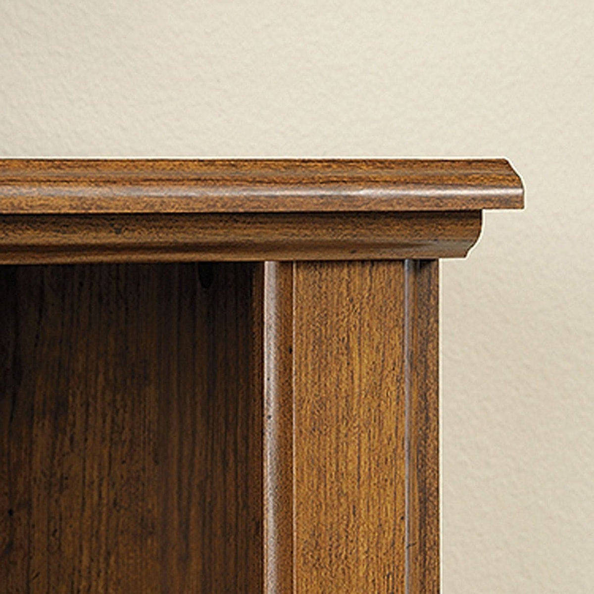 Milled Cherry Computer Desk with Hutch I599
