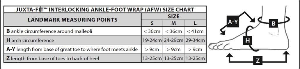 Ankle Foot Wrap Small M12083