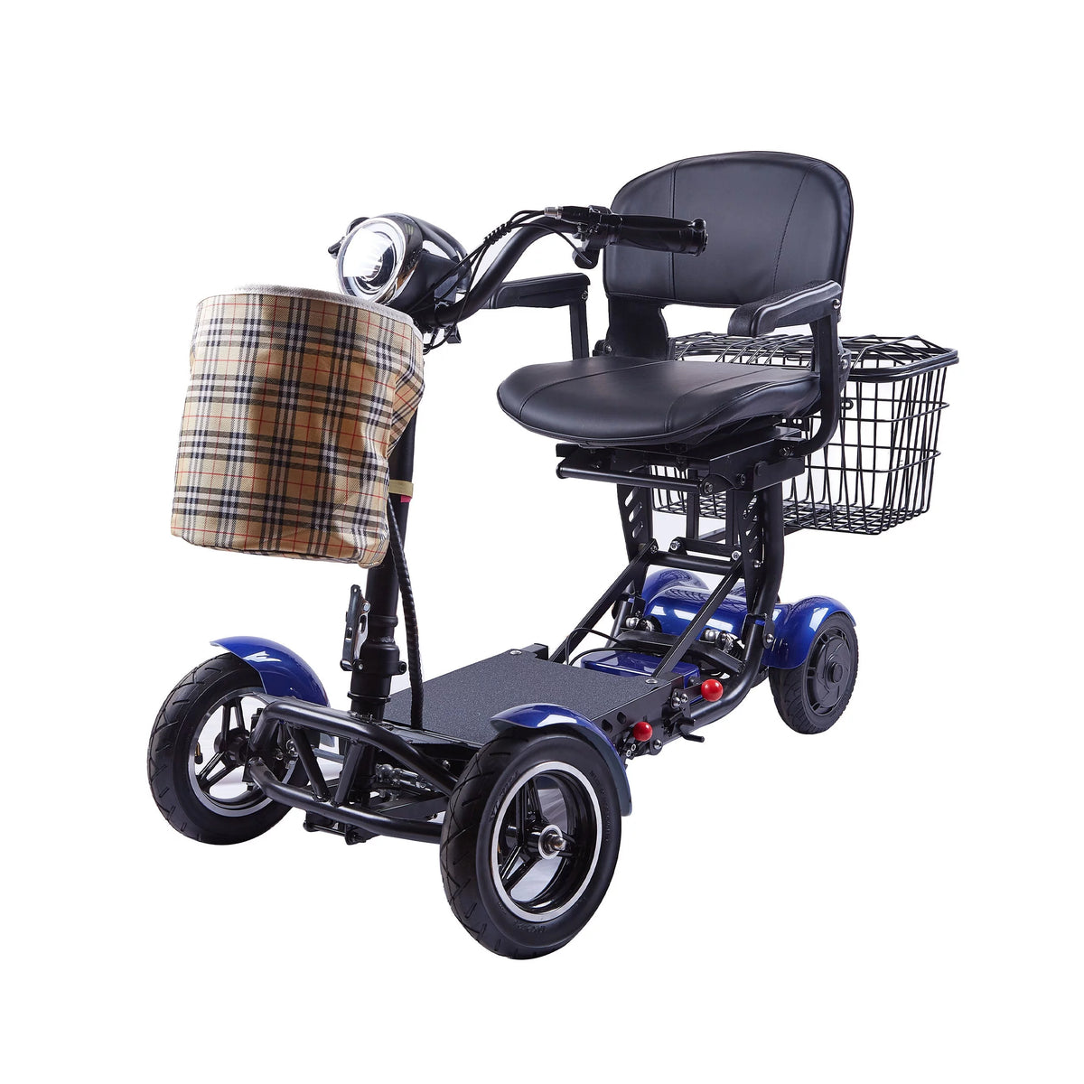 Blue Foldable Mobility Scooters A523