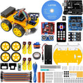 Smart Robot Car Kit with Ultrasonic Sensor and Bluetooth Module F353