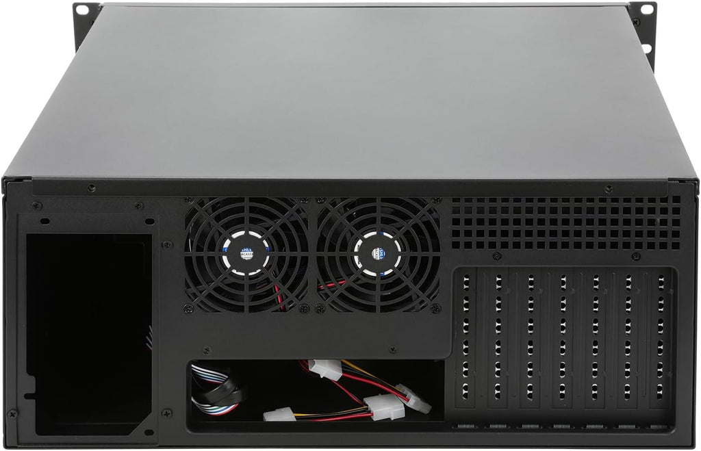 4U Rackmount Server Chassis ATX Micro ATX Mini-ITX with 2x5.25 8x3.5 2x2.5 Bays USB3.0 R109496