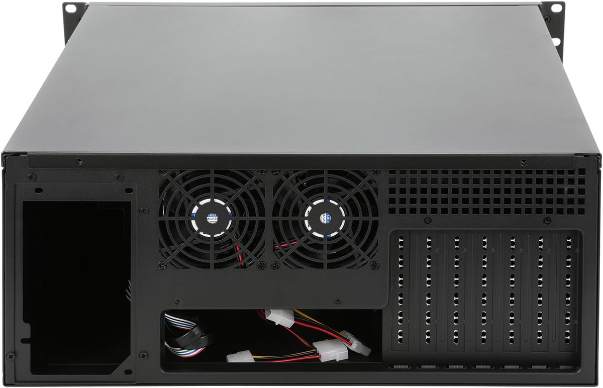 4U Rackmount Server Chassis ATX Micro ATX Mini-ITX with 2x5.25 8x3.5 2x2.5 Bays USB3.0 R109496