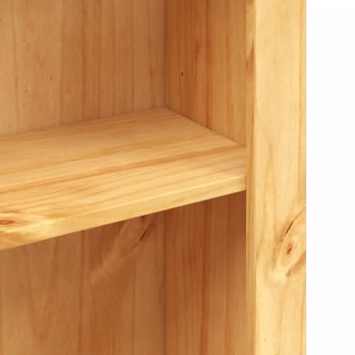 3-Tier Rustic Mexican Pinewood Bookcase N647