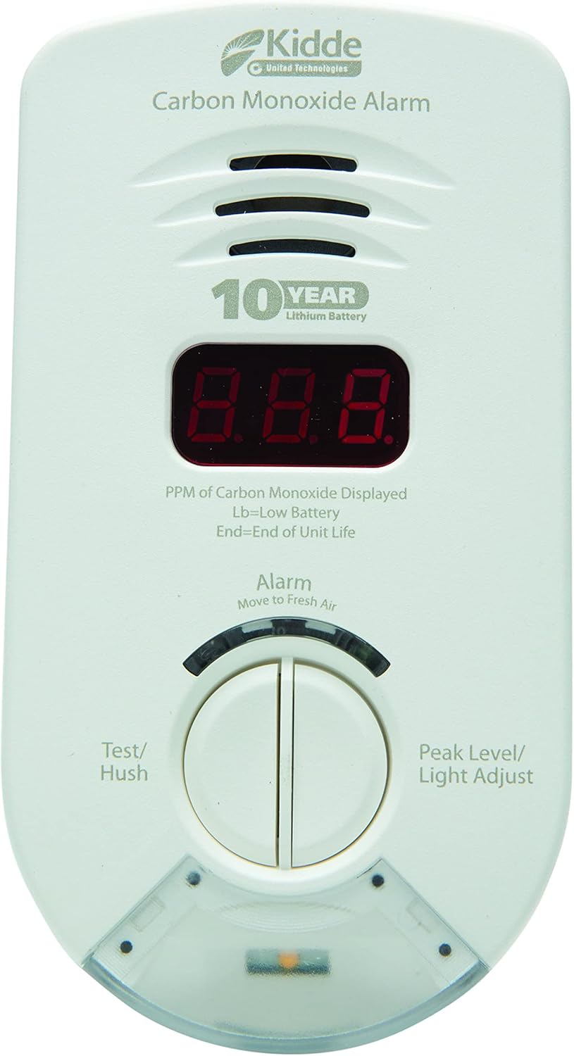 Carbon Monoxide Detector with Digital Display V40293