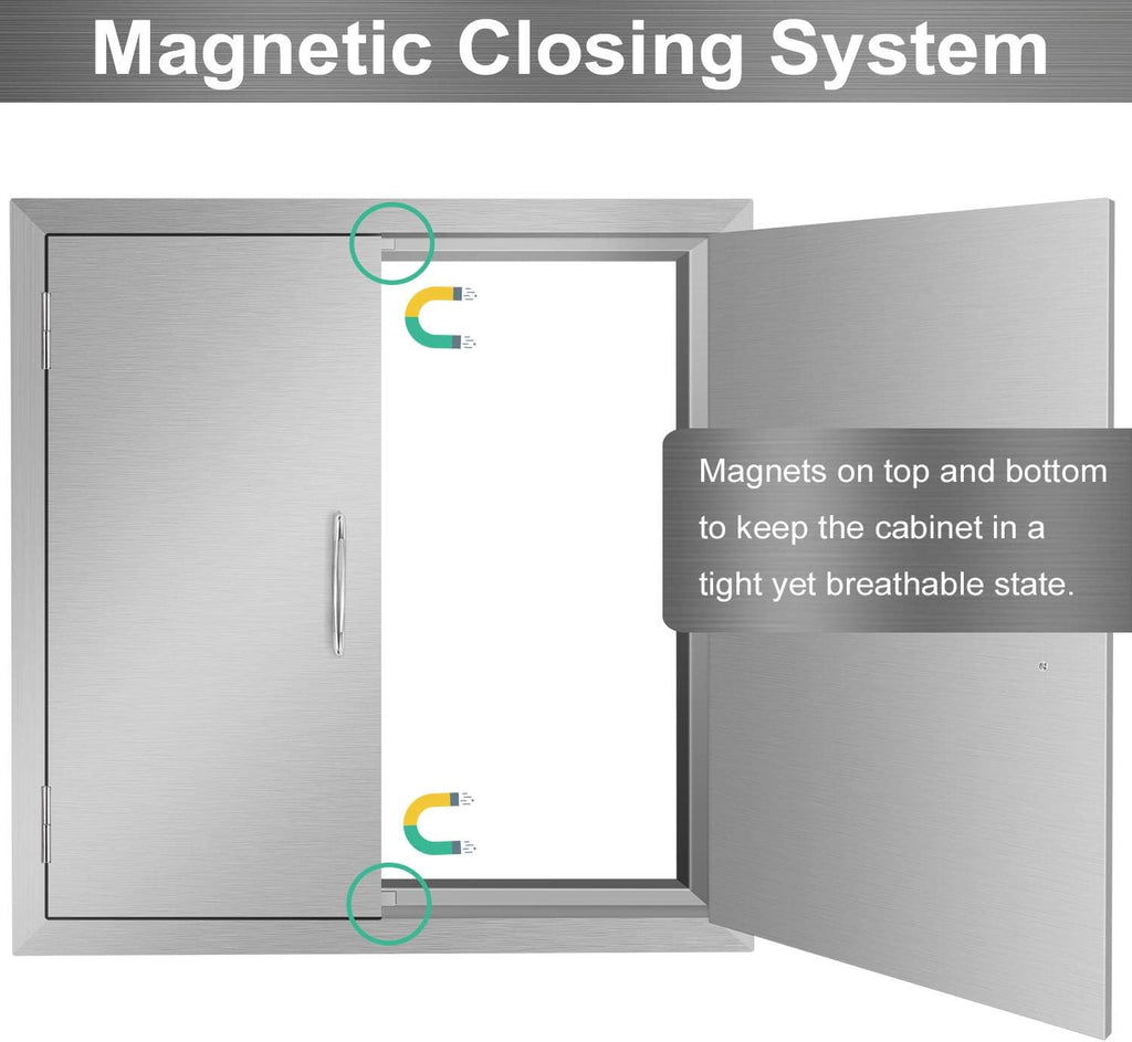 Stainless Steel Outdoor Kitchen Access Door U792249