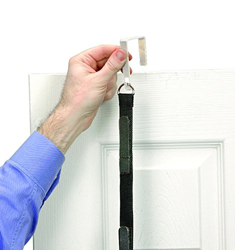 Black Over-The-Door Hat Rack Holds 18 Caps F934