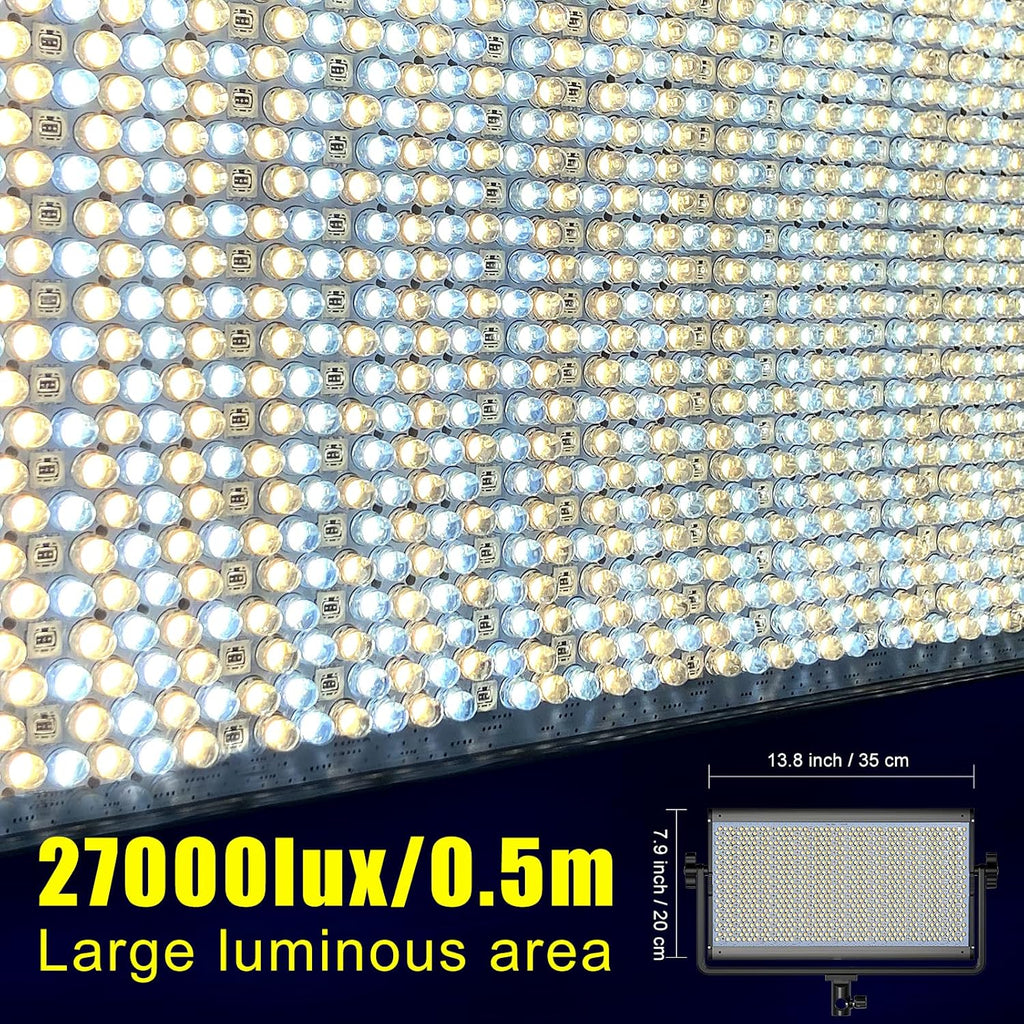 75W RGB LED Video Light 3 Packs Q630327