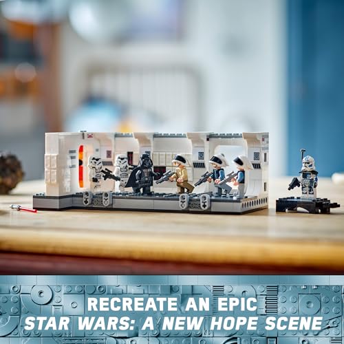 Star Wars Boarding The Tantive IV Toy with Minifigure Clone Trooper Fives, 75387 C63075