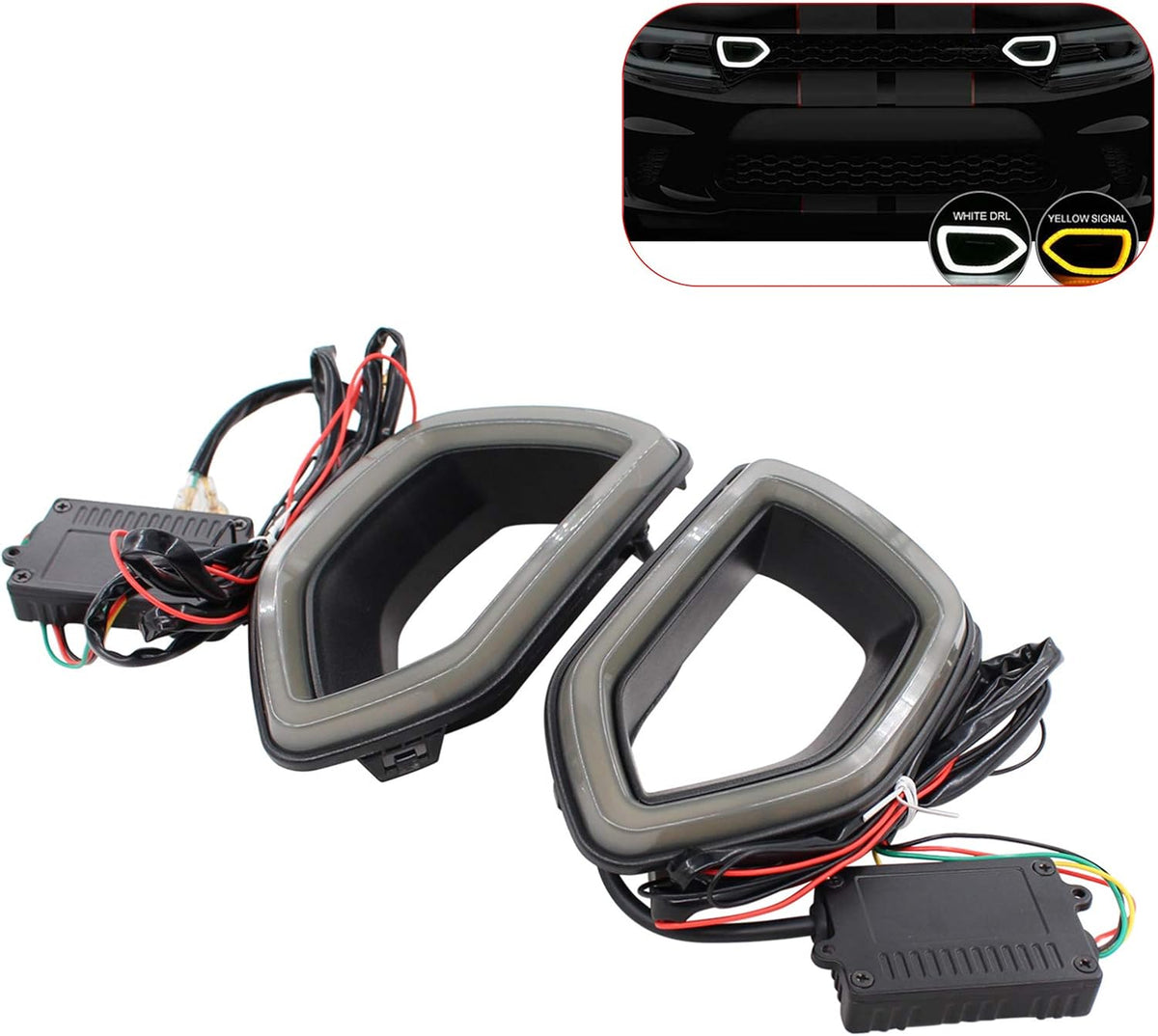 LED Grille Smoke Lights O187