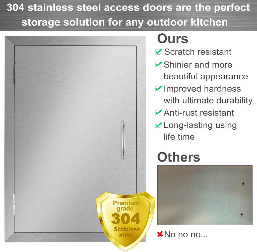 Stainless Steel Outdoor Kitchen Access Door U792249