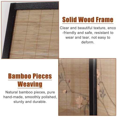 Folding Portable Screen Room Divider J80668