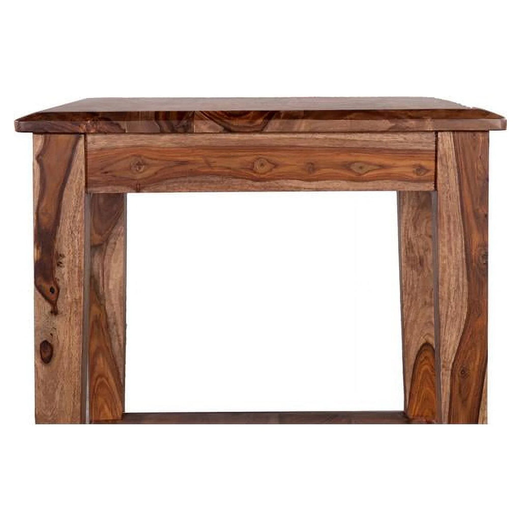 Solid Sheesham Wood End Table Y5269