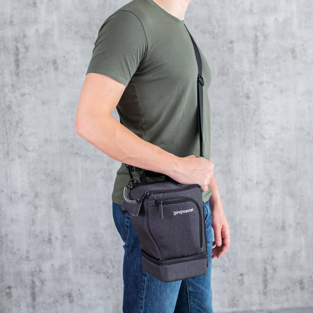 Charcoal Grey Sling Bag F9015