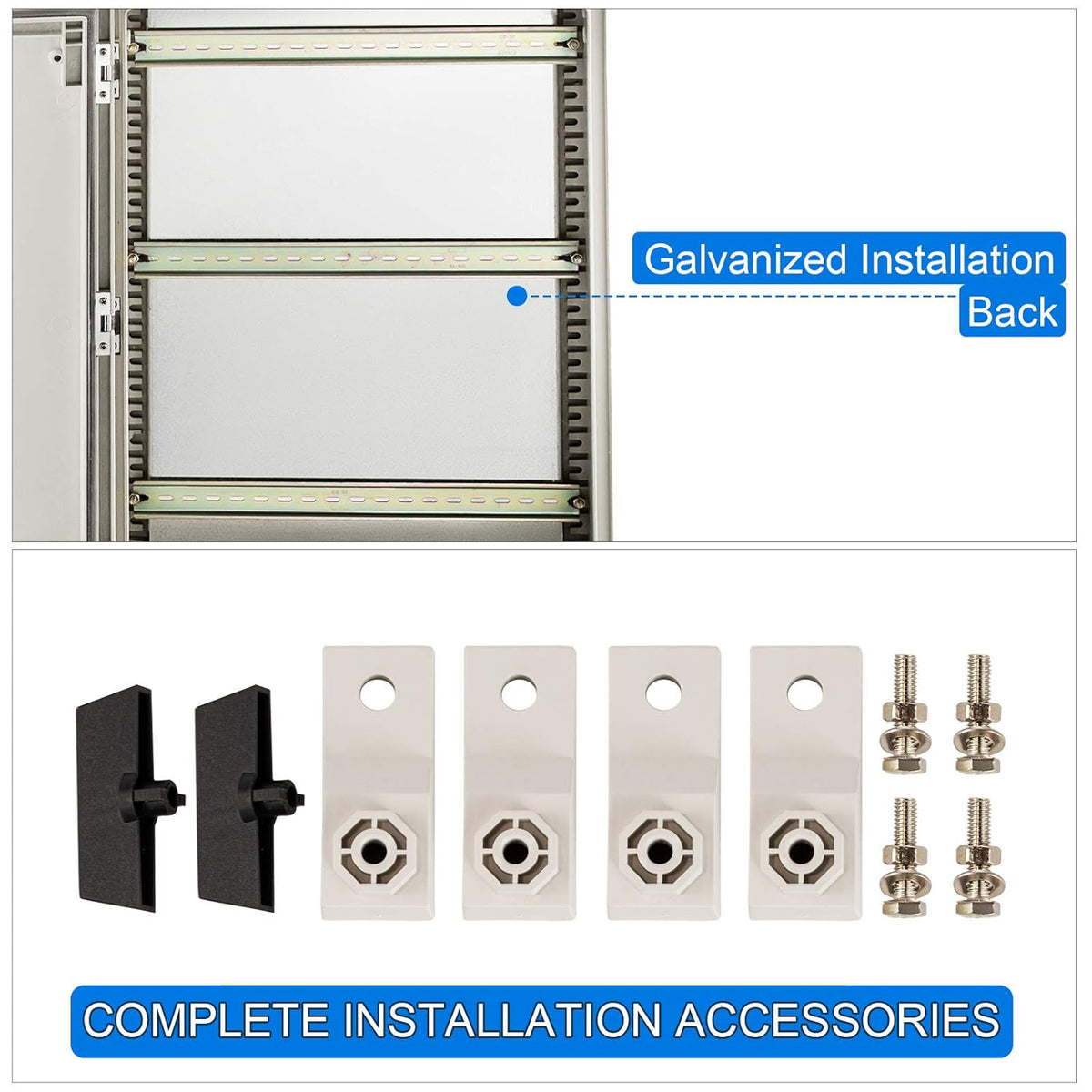 24 x 16 x 9'' NEMA 4X Fiberglass Electrical Enclosure U302275
