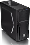 Black SPCC ATX Mid Tower Computer Chassis W87962