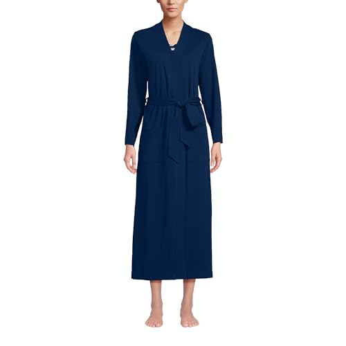 Women's Cotton Long Sleeve Midcalf Robe X682