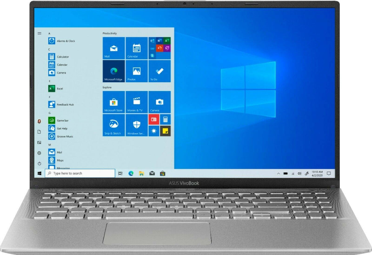 15.6 inch Intel i5 Laptop, 12GB Memory, 256GB SSD, Silver V589934