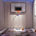 Wall Mounted Basketball Hoop with Shatter Proof Backboard B373576