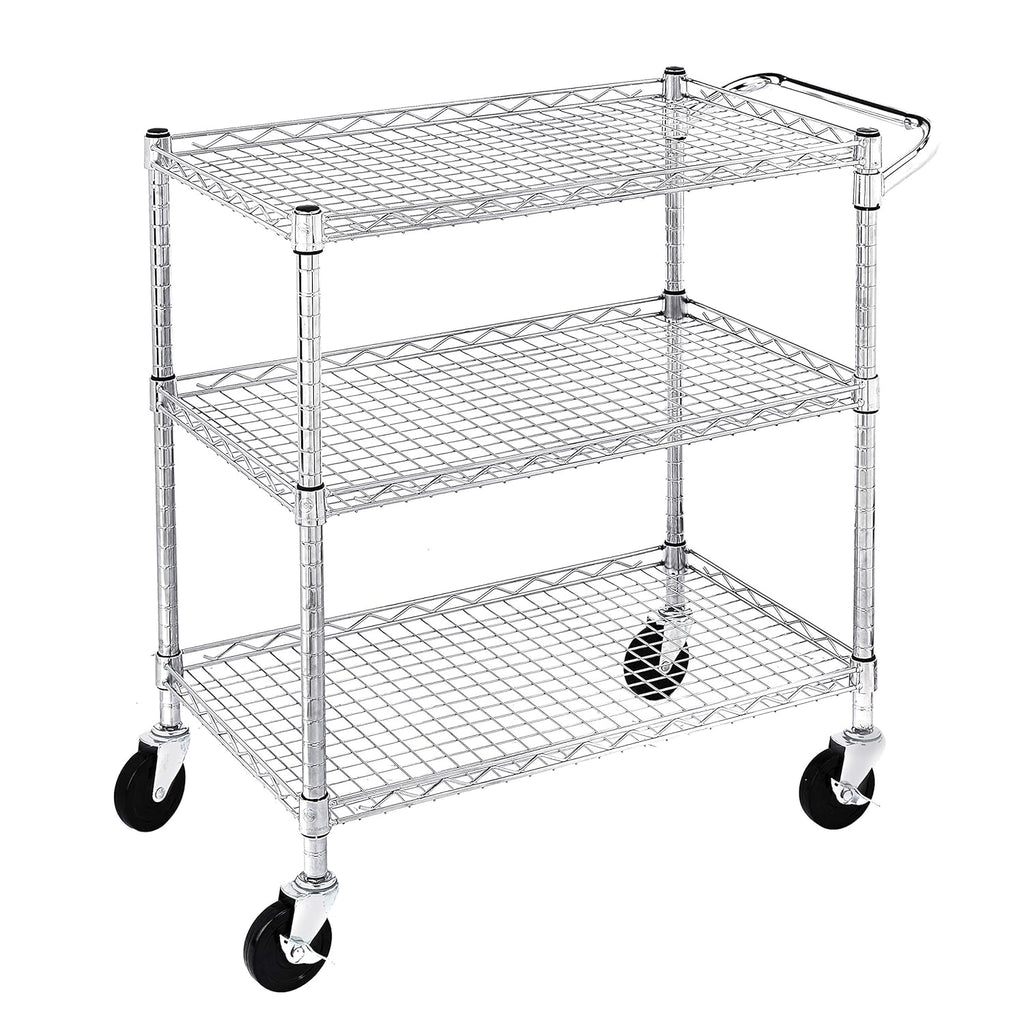 Heavy-Duty 3-Tier Utility Cart O238242