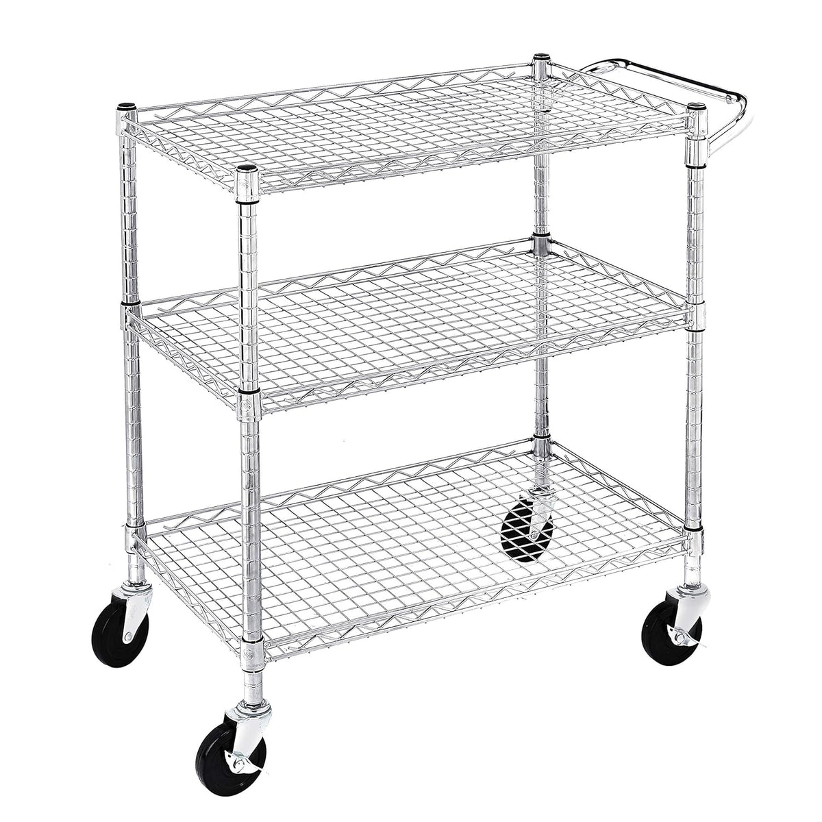 Heavy-Duty 3-Tier Utility Cart O238242