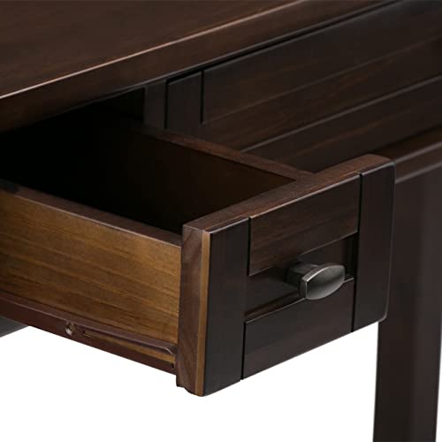 White 2 Drawer Solid Wood Desk B648428