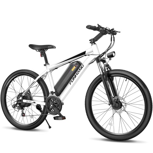 26" Electric Mountain Bike with 48V 374.4WH Battery, 21 Speed B121