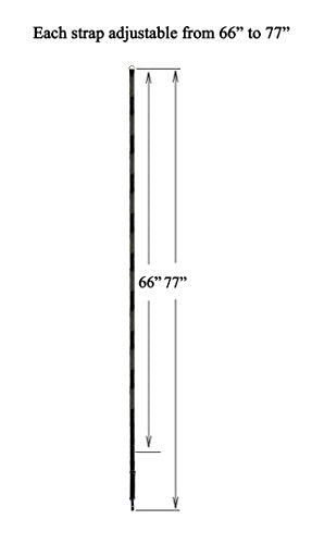 Black Over-The-Door Hat Rack Holds 18 Caps F934