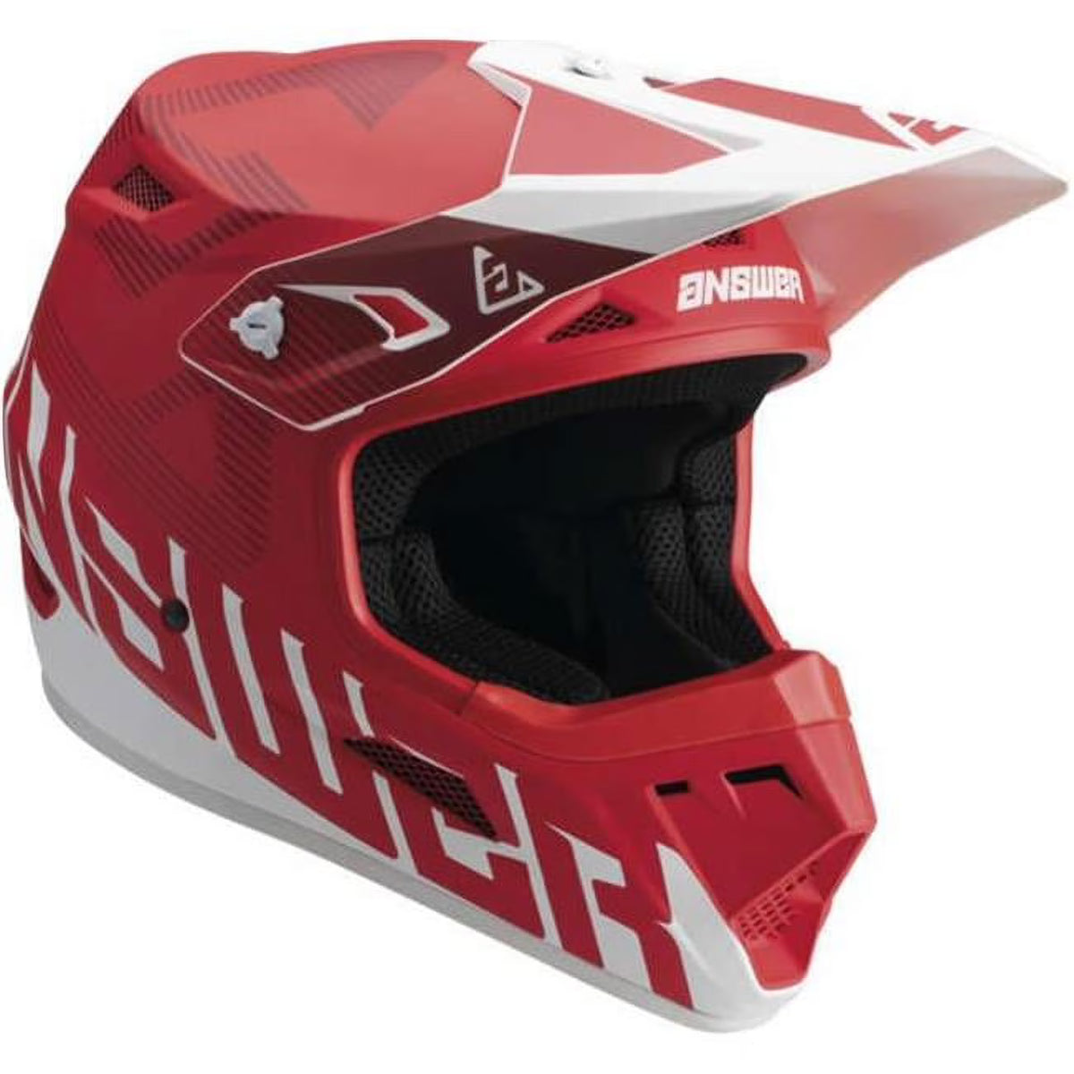 Red/White Offroad Helmet S467