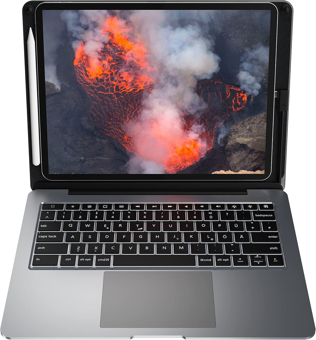 Magnetic Backlit Keyboard Case with Touchpad Q252
