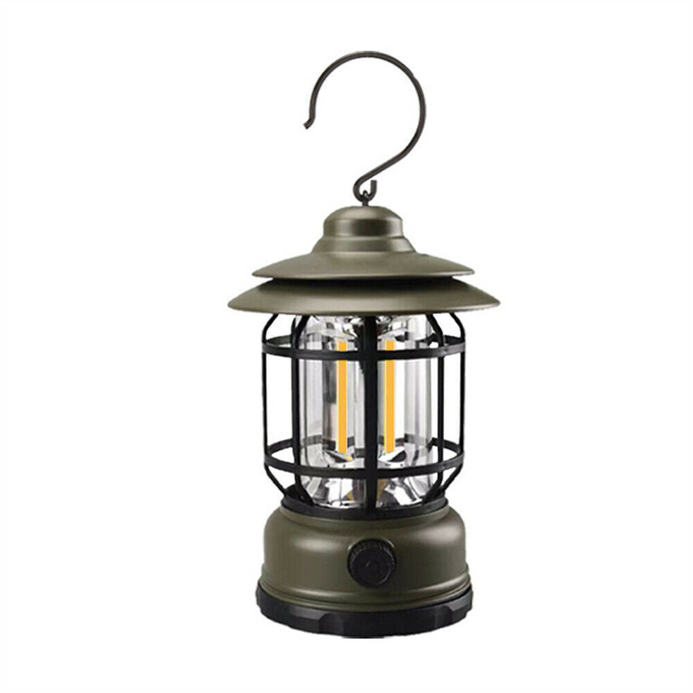 USB Rechargeable LED Camping Lantern Flashlight Lamp V556