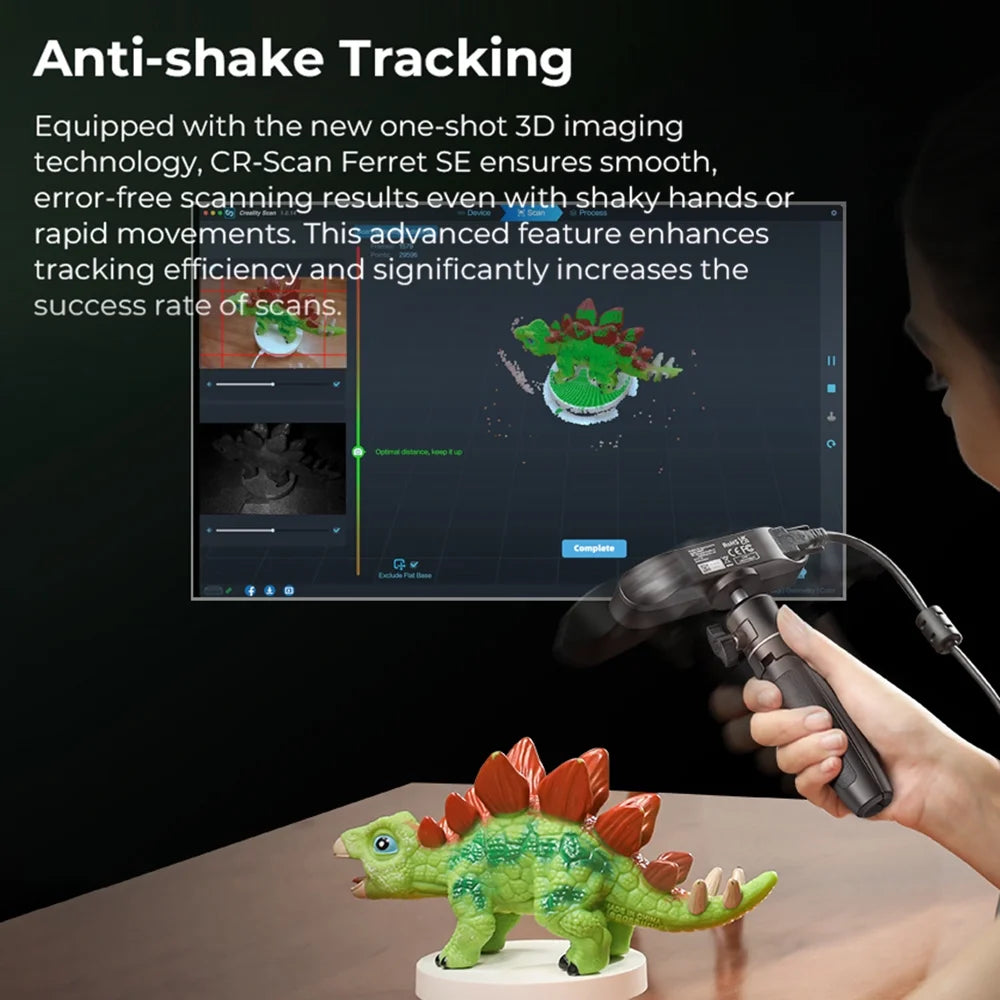 Handheld 3D Scanner 30fps 0.1mm Dual Mode O4287