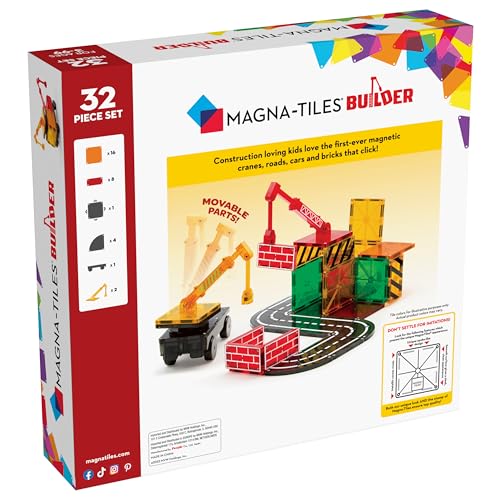 32-Piece Magnetic Construction Set G438