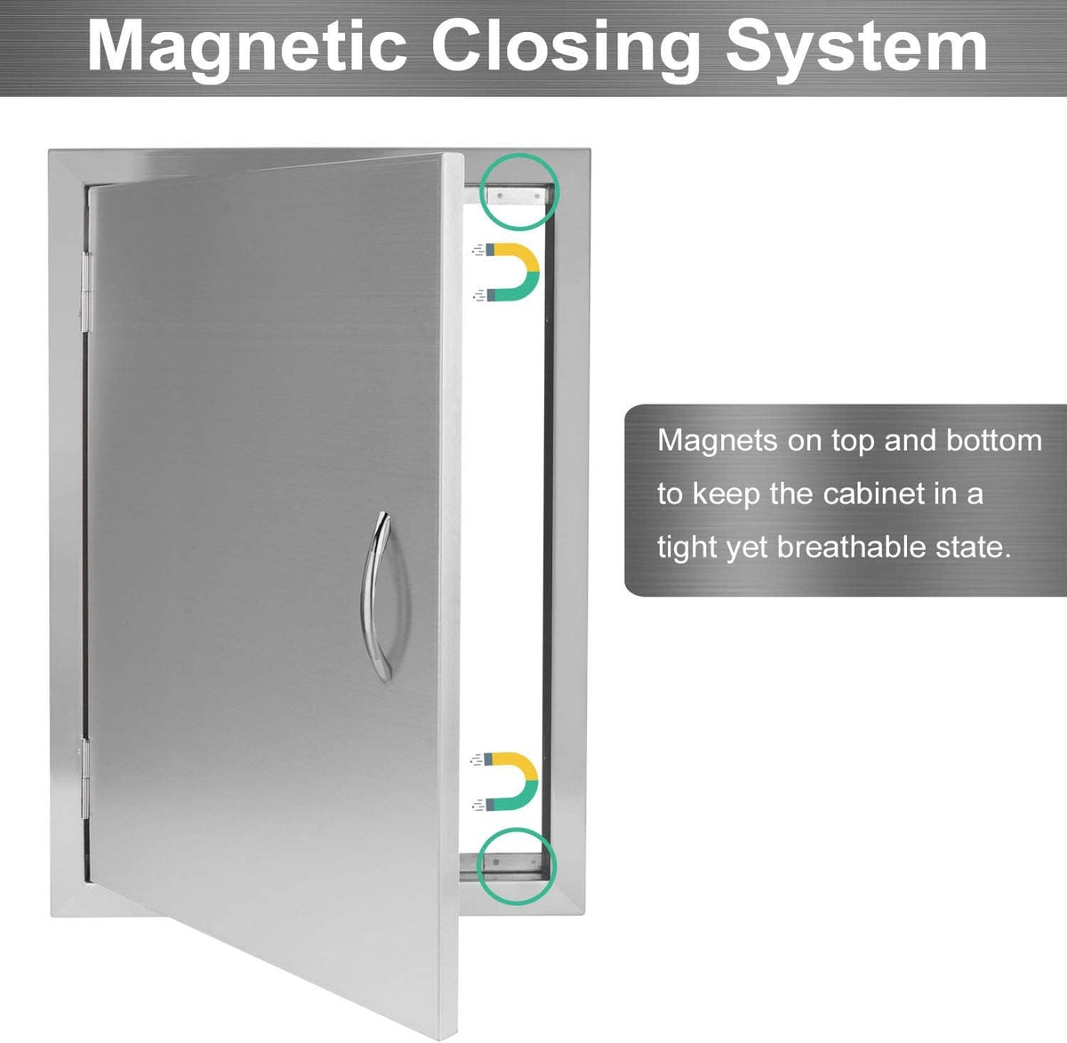 Stainless Steel Outdoor Kitchen Access Door U792249