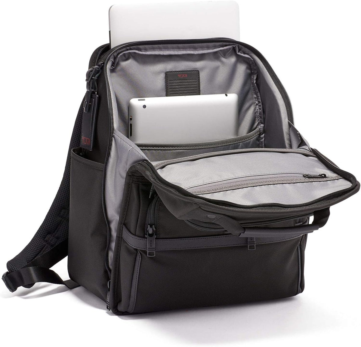 Black Ballistic Nylon Laptop Backpack T806149