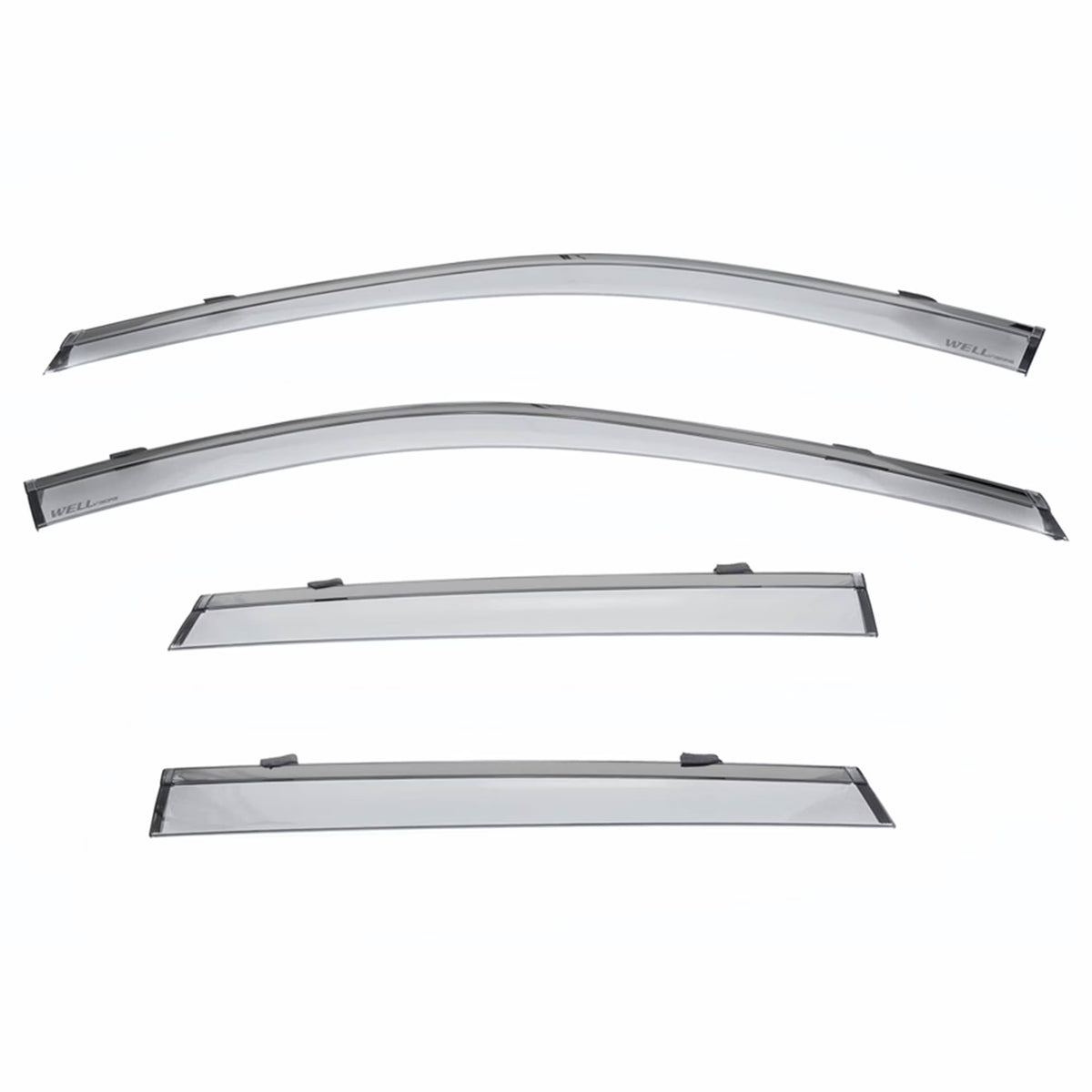 Side Window Visors with Black Trim for Subaru Outback H600