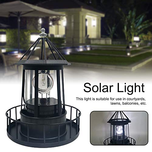 Solar Powered Lighthouse Outdoor Light T285852