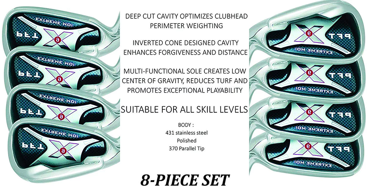 Left Handed 8-Piece Women's Iron Set Steel Shaft C97642