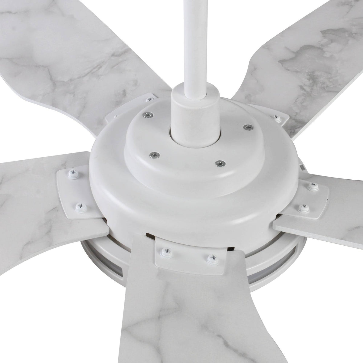 Dark Brown Smart Ceiling Fan with Dimmable LED Light and Remote P97350