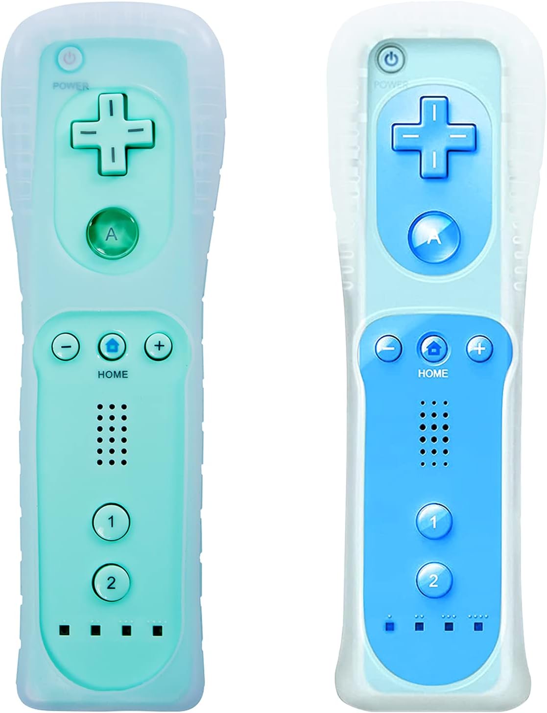 Wii Remote Controller 4 Pack Silicone Case and Wrist Strap T55551