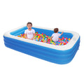 Inflatable Swimming Pool, 120" X 72" X 22" P553