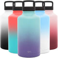 64oz Stainless Steel Water Bottle with Handle Lid T93317