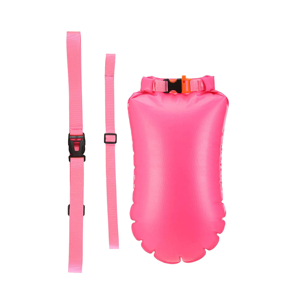 Rose Red Waterproof Floating Swim Buoy Bag 55cmx38cm P162619