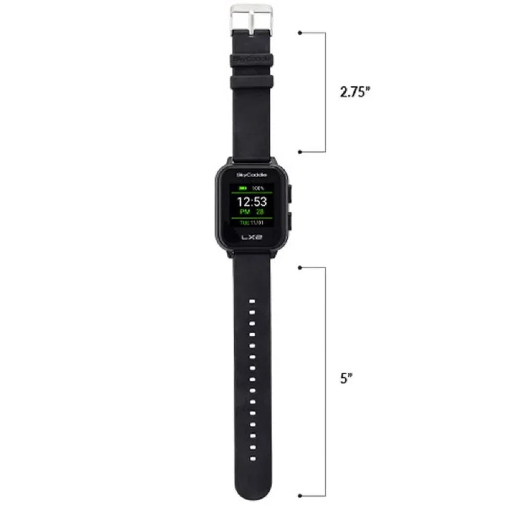 Black GPS Golf Watch D777966