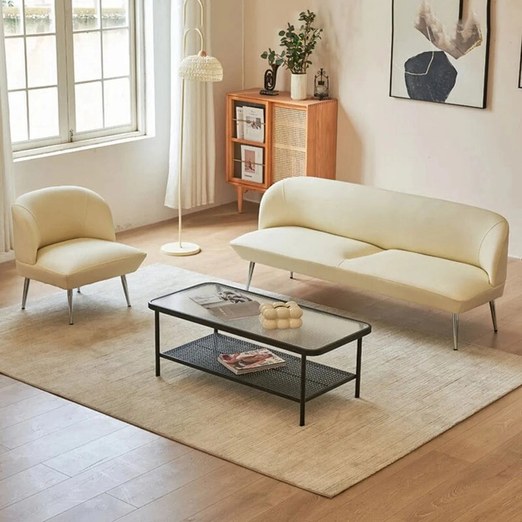 Salon Nordic Sofa Recliner Couch Daybed Ottoman Furniture Sets B667