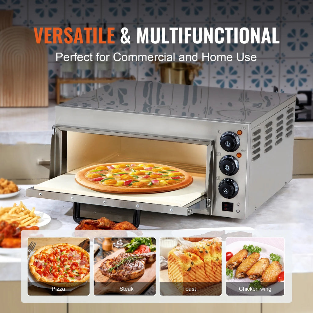 Electric Countertop Pizza Oven 16-inch 1700W T670159