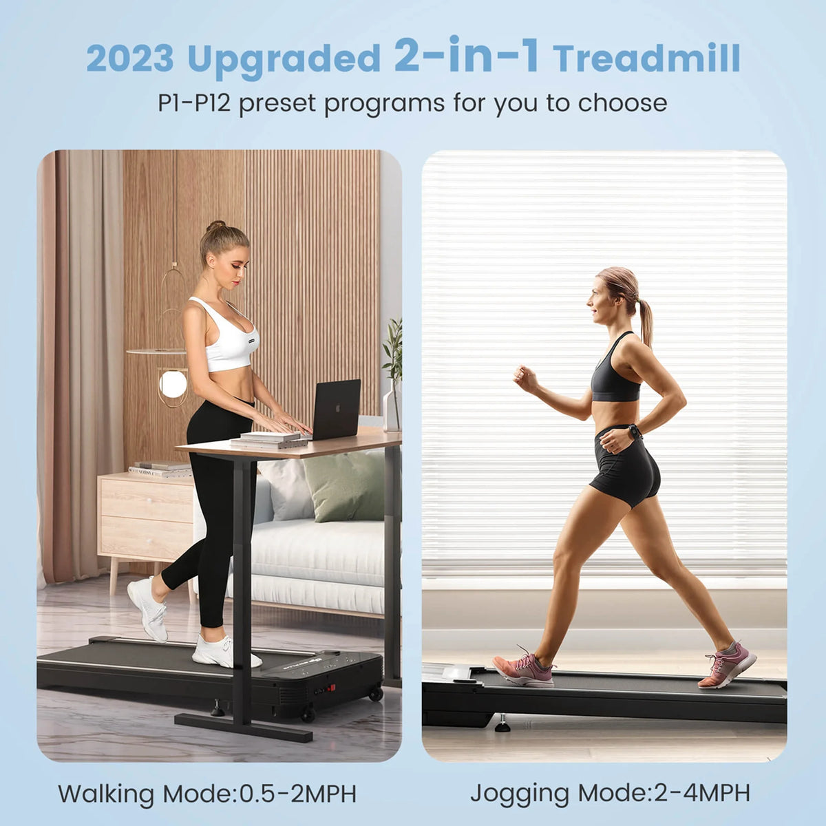 Under-Desk Walking Treadmill M327