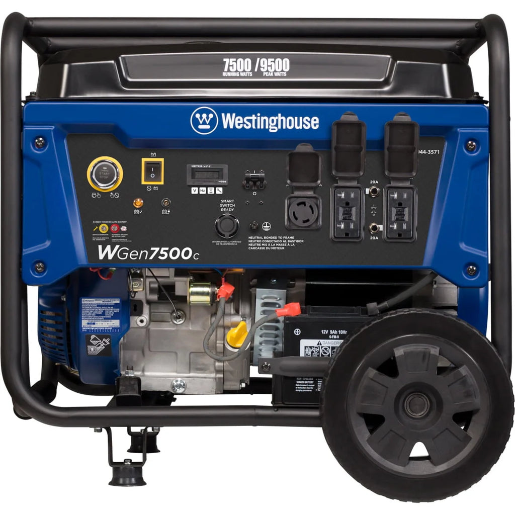 9500 Peak Watt Portable Gas Powered Generator T65490