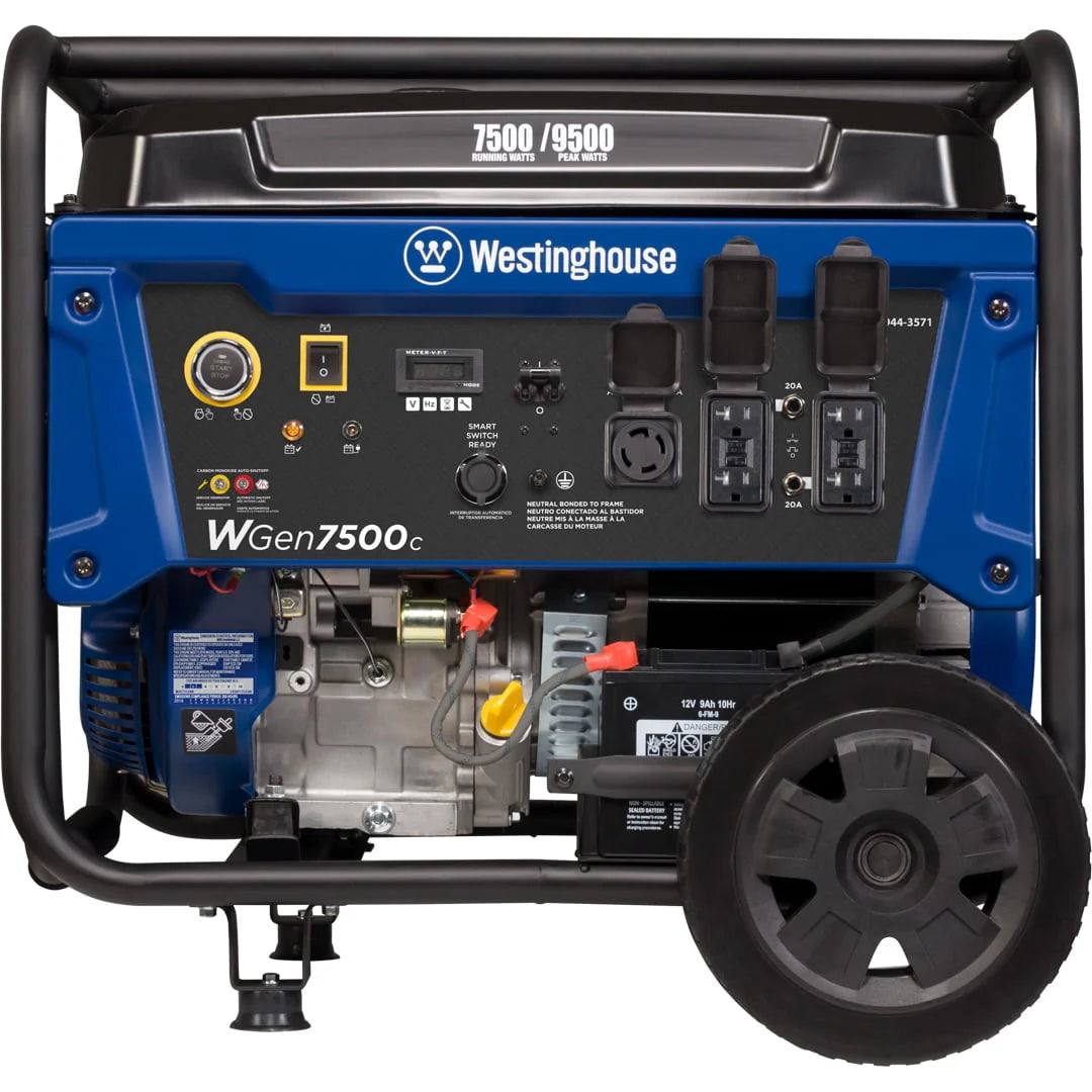 9500 Peak Watt Portable Gas Powered Generator T65490