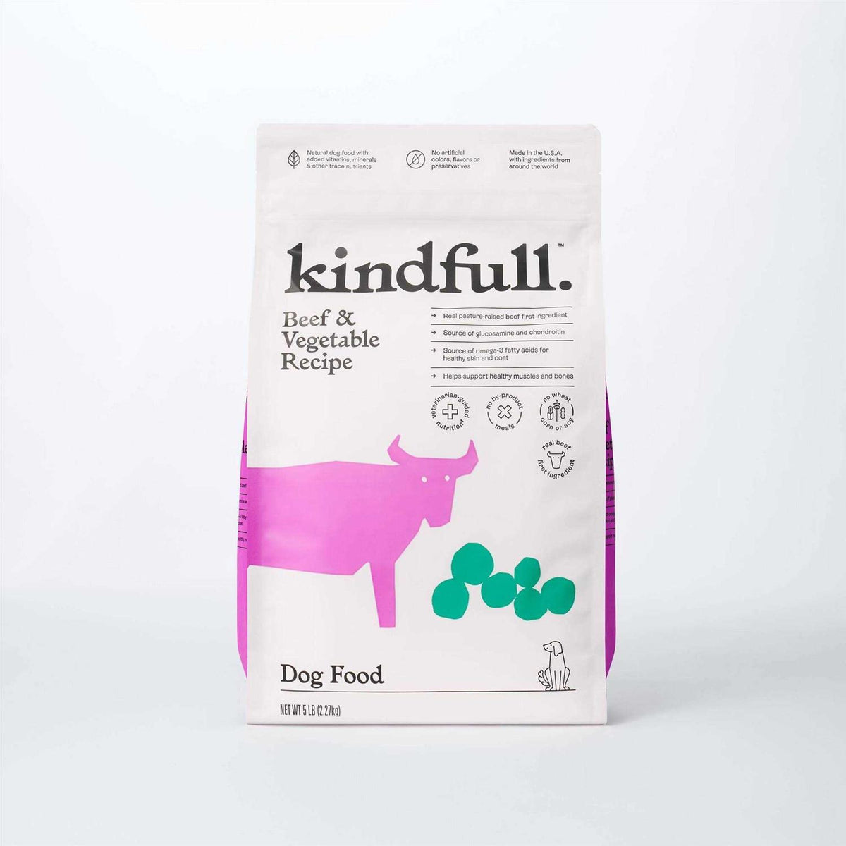 Beef and Vegetable Recipe Dry Dog Food P60057